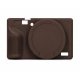 Чохол для камери Canon G7X Mark 3 Silicone Case Coffee