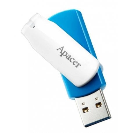 Флеш накопитель Apacer AH357 32GB USB3.1 White/Blue (AP32GAH357U-1)