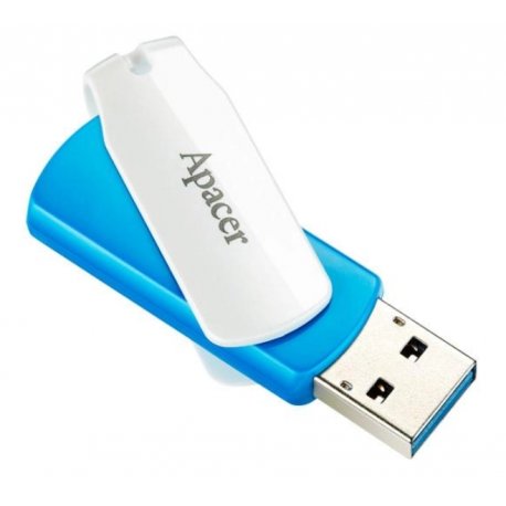 Флеш накопитель Apacer AH357 32GB USB3.1 White/Blue (AP32GAH357U-1)