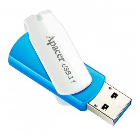 Флеш накопитель Apacer AH357 128GB USB 3.2 Gen 1 Blue (AP128GAH357U-1)