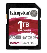 Карта пам'яті Kingston UHS-II U3 V60 SDXC 1TB Canvas React Plus Class 10 (SDR2V6/1TB)