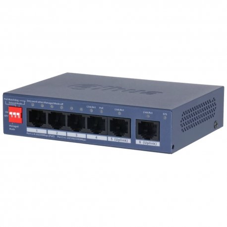 Коммутатор Dahua (DH-CS4006-4ET2GT-36 PoE)