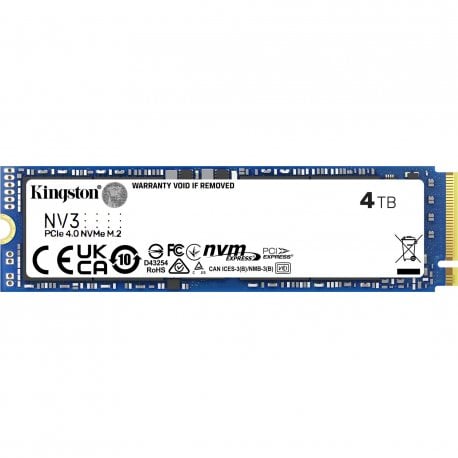 Внутрішній SSD Kingston NV3 4TB Gen 4.0 (SNV3S/4000G)