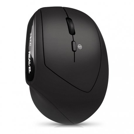 Бездротова миша REAL-EL RM-490W Black (EL123200058)