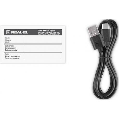 Бездротова миша REAL-EL RM-490W Black (EL123200058)