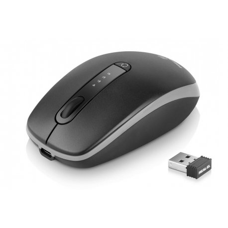 Бездротова миша REAL-EL RM-490W Black (EL123200058)