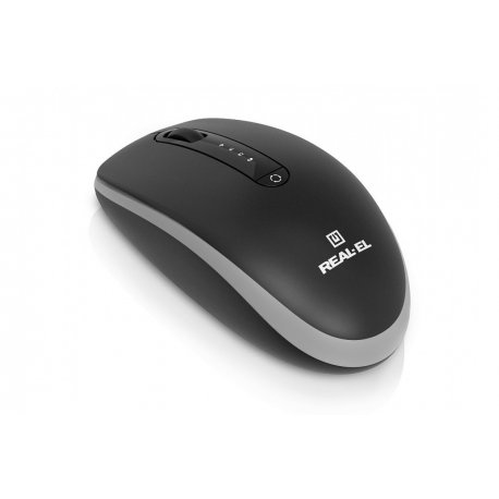 Бездротова миша REAL-EL RM-490W Black (EL123200058)