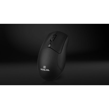 Бездротова миша REAL-EL RM-490W Black (EL123200058)