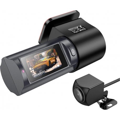 Відеореєстратор Hoco DV8 Black (6942007623384)