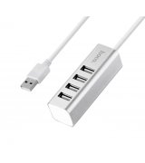 Перехідник Hoco HB1 Silver (6957531038146)
