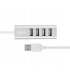 Перехідник Hoco HB1 Silver (6957531038146)