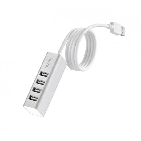Перехідник Hoco HB1 Silver (6957531038146)