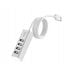 Переходник Hoco HB1 Silver (6957531038146)