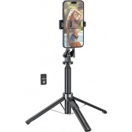 Трипод Hoco K21 Stream Bluetooth Black (6942007609975)