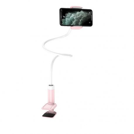 Держатель для телефона Hoco PH23 Pink White (6931474719416)