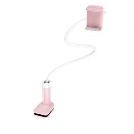 Держатель для телефона Hoco PH23 Pink White (6931474719416)