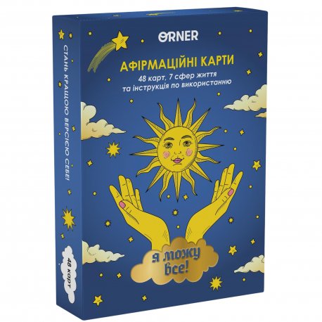 Карточки с афирмациями Orner Я могу все! (orner-2309)