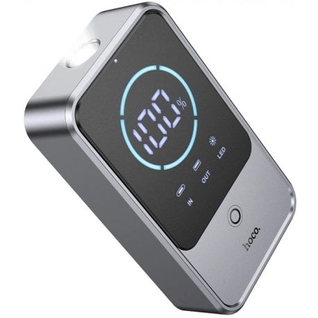 Пускозарядний пристрій Hoco QS7 Silver (6942007662840)