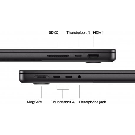 Б/в MacBook Pro 14" 2023 M3Max/36GB/1TB Space Black (MRX53)