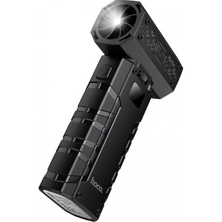 Турбовентилятор портативний Hoco HX67 Black (6942007653145)