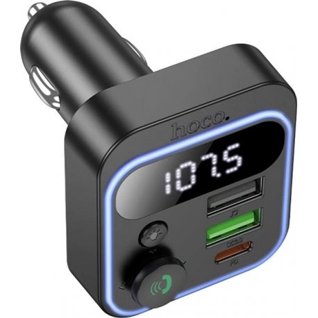 FM-трансмітер Hoco E85 Black (6942007634304)