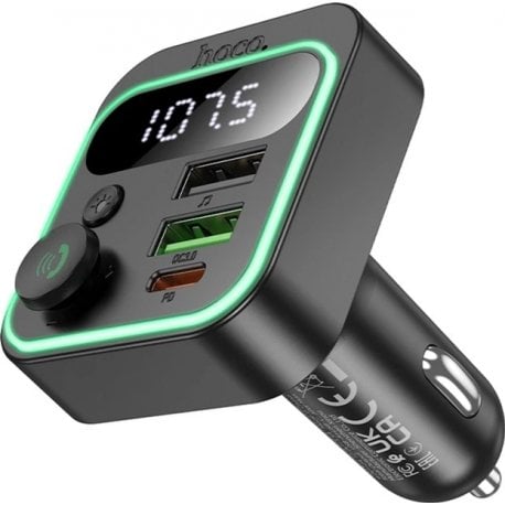 FM-трансмітер Hoco E85 Black (6942007634304)