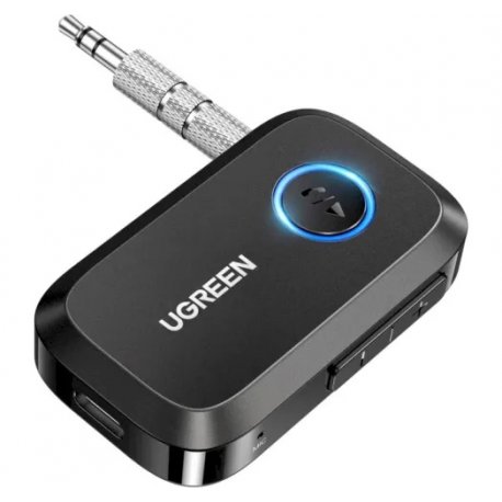 Бездротовий адаптер Bluetooth Ugreen CM596 AUX Black (UGR-90748)