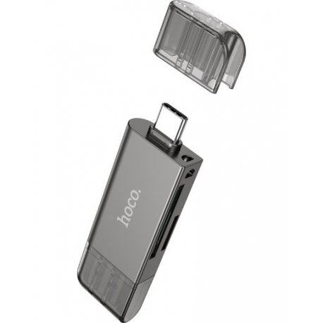 Кардидер Hoco HB39 Metal Gray (6942007604819)