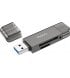 Кардрідер Hoco HB39 Metal Gray (6942007604819)