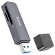 Кардидер Hoco HB45 Metal Gray (6942007620505) Кардидер Hoco HB45 Metal Gray (6942007620505)
