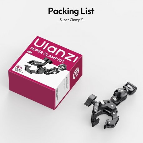 Адаптер кронштейн Ulanzi T100 Uka Quick-Release Ball Head (C062)