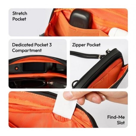Сумка Ulanzi YY08 TechLite Sling Black (B175)