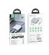 USB-хаб Hoco HB14 Easy use Type-C adapter Type-C to USB3.0+HDMI+PD Silver (6931474725790)