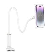 Тримач для телефона Hoco HD10 Bamboo Lazy Stand White (6942007639231)