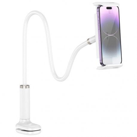 Держатель для телефона Hoco HD10 Bamboo Lazy Stand White (6942007639231)