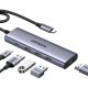 USB-хаб Ugreen CM511 5in1 Metal Gray (UGR-15597) USB-хаб Ugreen CM511 5in1 Metal Gray (UGR-15597)