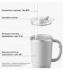 Термокружка Buydeem 700мл Oat White (DS57-OW)