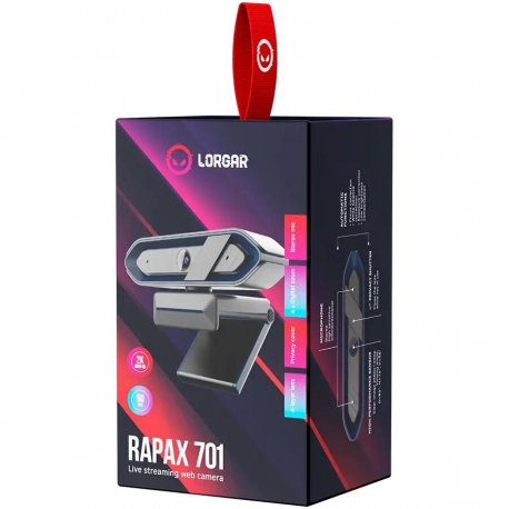 Веб-камера Lorgar Rapax 701 Streaming 2K Blue (LRG-SC701BL)