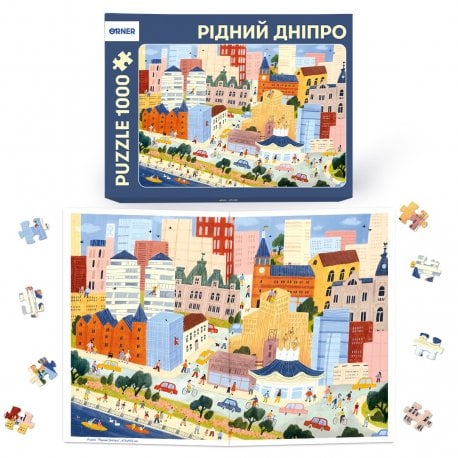 Пазл Orner Родной Днепр 1000 элементов (orner-2332)