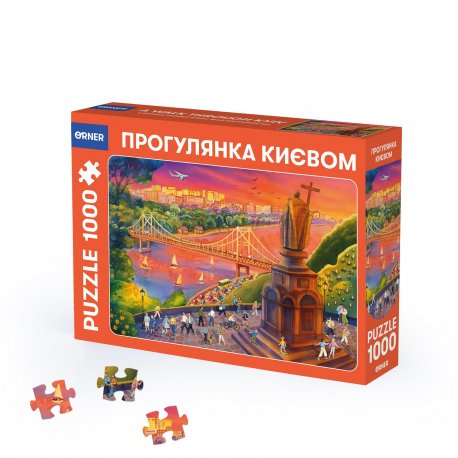 Пазл Orner Рідний Дніпро 1000 елементів (orner-2332)