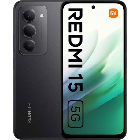 Xiaomi Redmi 15 5G 8/256GB Midnight Black NFC (EU, no Adapter)
