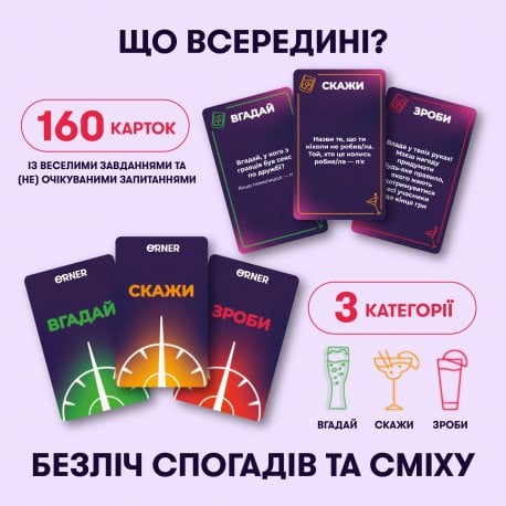 Розмовна гра Orner Розкажи мені все! Friends edition (orner-1607)