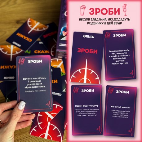 Розмовна гра Orner Розкажи мені все! Friends edition (orner-1607)