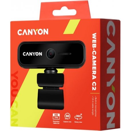 Веб-камера Canyon C2 OnStream (CNE-HWC2N)