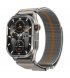 Ремешок Kospet 22mm Woven Nulon Silver Grey
