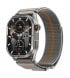 Ремінець Kospet 22mm Woven Nulon Silver Grey