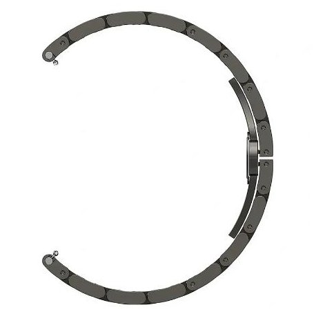 Ремешок Kospet 22mm Stainless Steel Black Model M