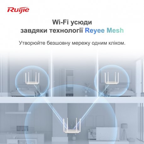 Бездротовий маршрутизатор Ruijie Reyee (с)