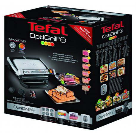 Гриль Tefal OptiGrill+ Waffles (GC716D12)