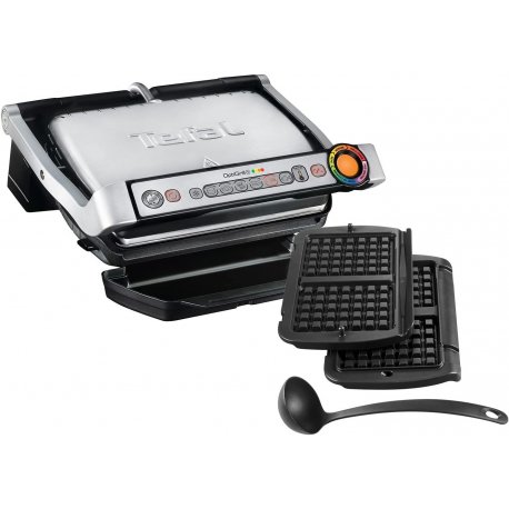 Гриль Tefal OptiGrill+ Waffles (GC716D12)